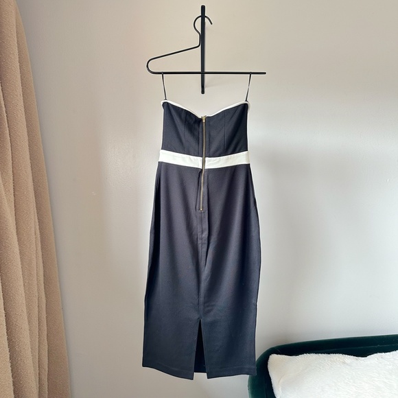 Express Strapless Longline Midi Dress - Picture 2 of 6